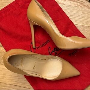 Christian louboutin AUTHENTIC 100 patent heels